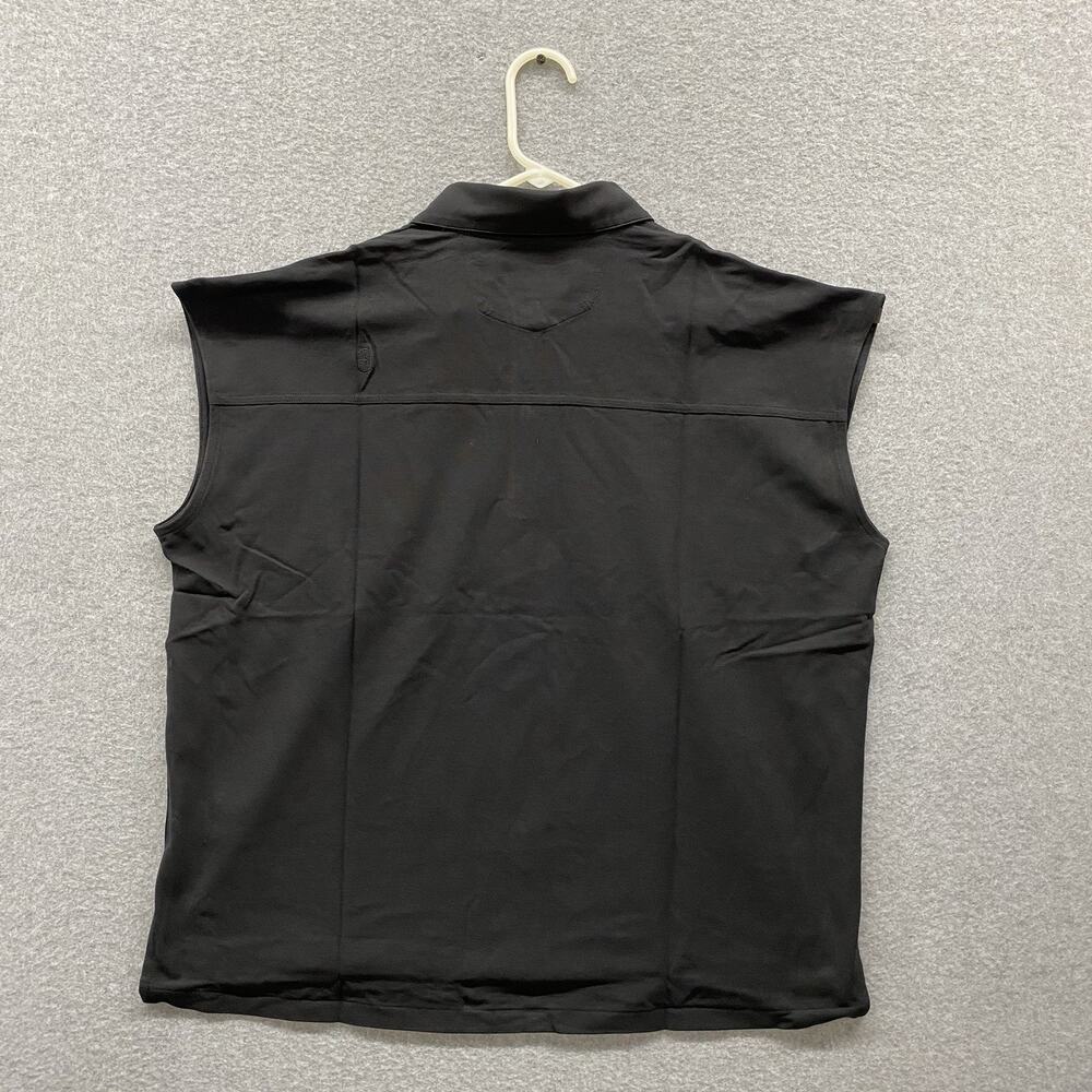 FIGS PRO Ella Scrub Polo Women’s XL Black Technical Pique Pima Cotton NWT - Picture 10 of 14